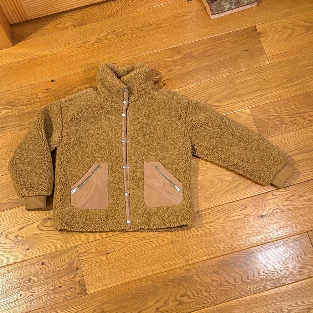 Levi’s Cozy Brown Sherpa Jacket